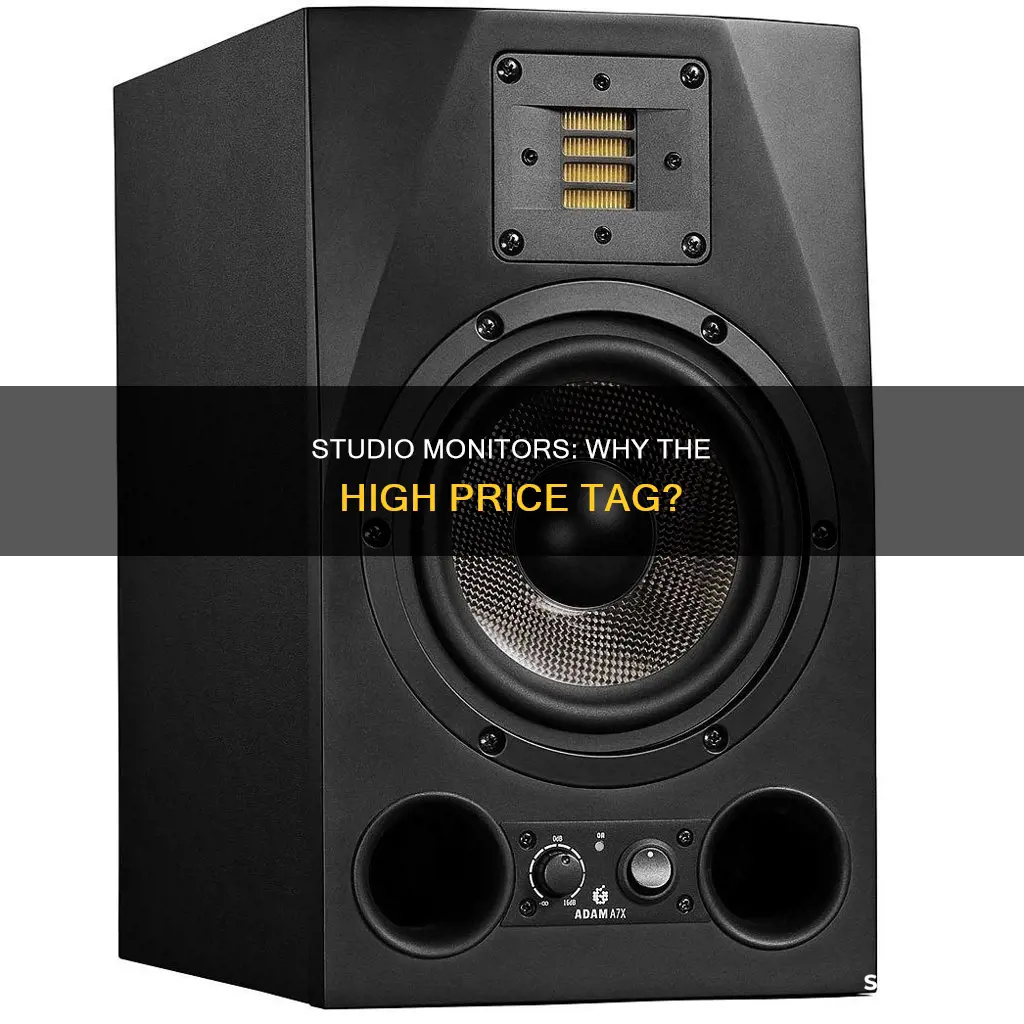 why are studio monitors so expensive