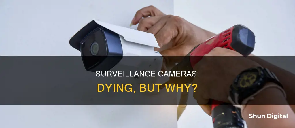 why are surveillance cameras dying