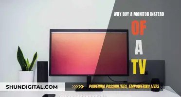 Monitors vs. TVs: Why You Should Buy a Monitor