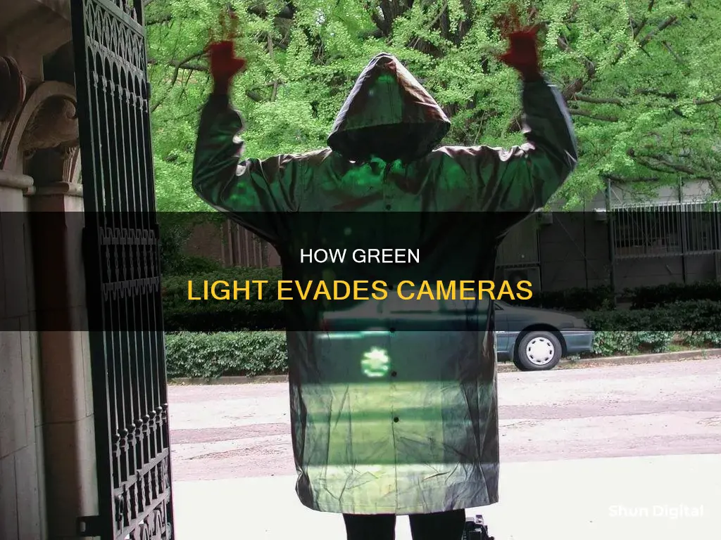 why cant cameras see green