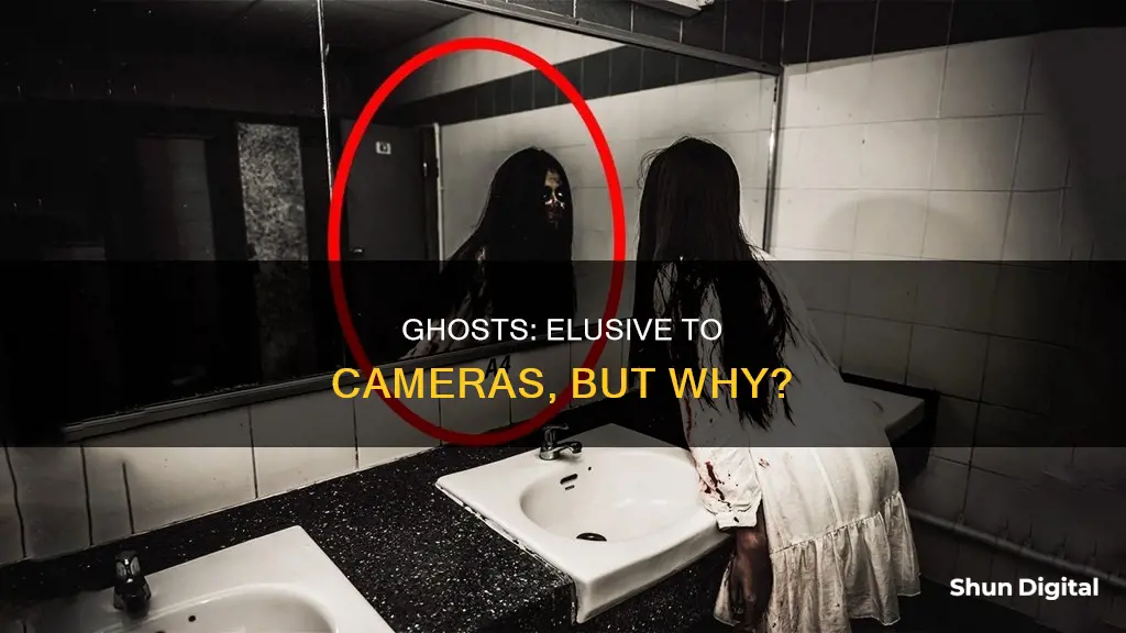 why do cameras not focus around ghosts