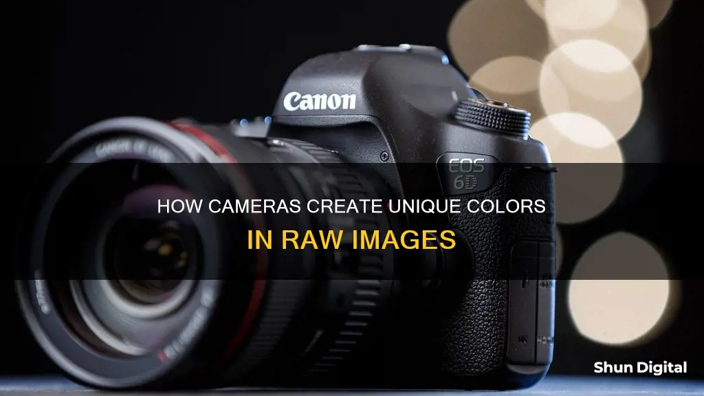 why do different cameras create different colors in raw