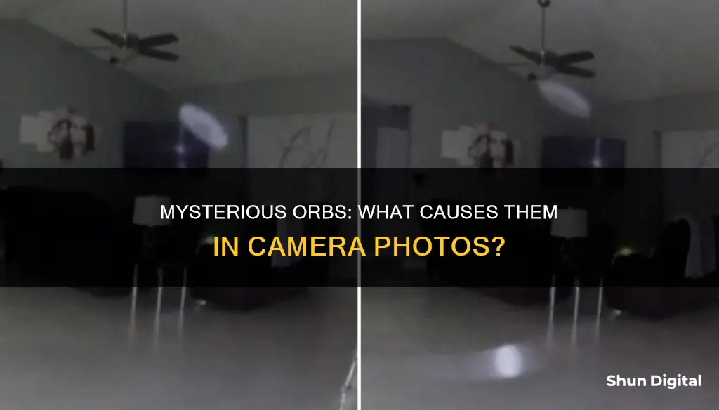 why do I see orbs on my camera