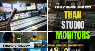 Headphones vs Studio Monitors: Why the Difference?