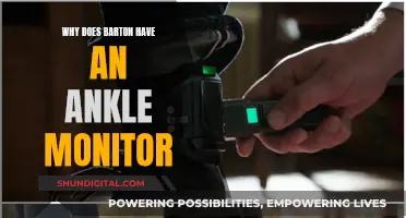 Barton's Ankle Monitor: Surveillance or Restraint?