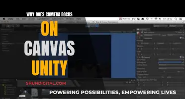 How to Focus Camera on Canvas in Unity