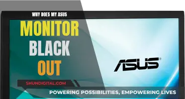 Troubleshooting an ASUS Monitor That Keeps Blacking Out