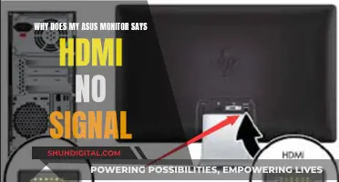 Troubleshooting HDMI Signal Issues on ASUS Monitors