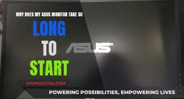 Troubleshooting Slow ASUS Monitor Startup