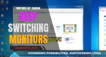 Taskbar Switching Monitors: A Frustrating Mystery Solved