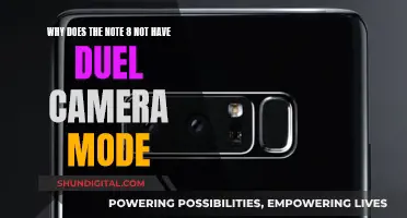 Samsung Note 8: Where's Dual Camera Mode?