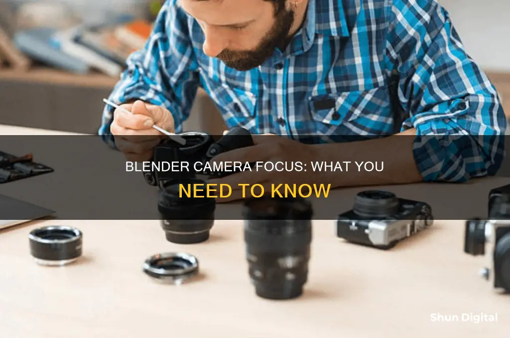 why is blender camera out of focus