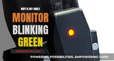 Ankle Monitor Blinking Green: What Does It Mean?