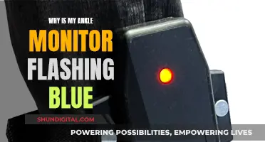 Ankle Monitor Flashing Blue: What Does It Mean?