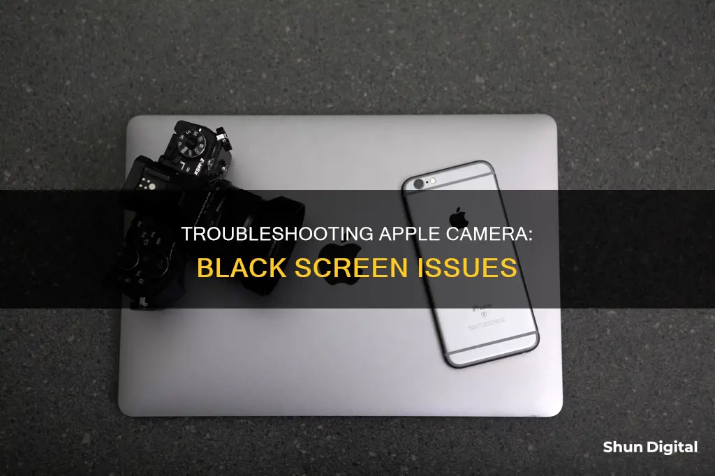 why is my apple computer camera black