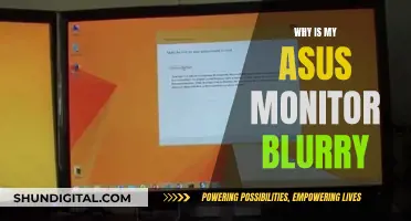 ASUS Monitor Blurriness: Troubleshooting Tips and Tricks