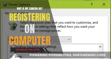 Troubleshooting Camera Issues: Computer Registration Fix