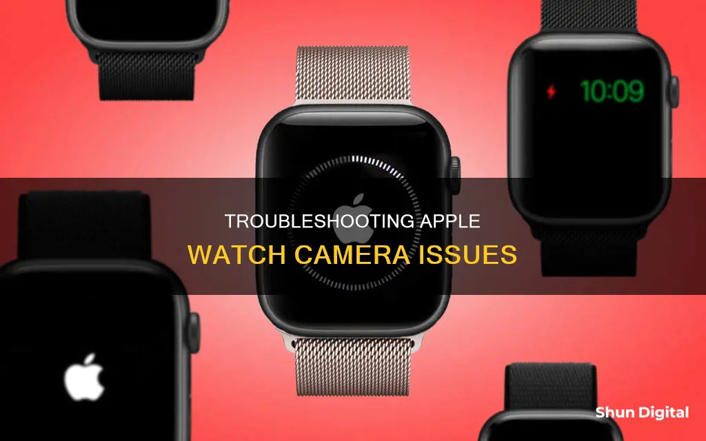 why is my camera not showing on apple watch