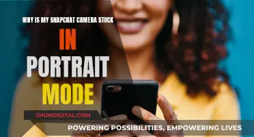 Troubleshooting Snapchat's Persistent Portrait Mode Camera Issue