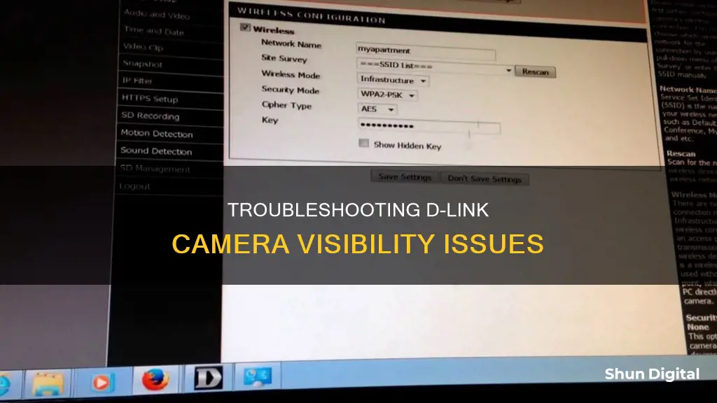 why is some time I cannot see live d-link cameras