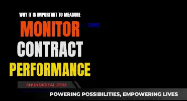 Contract Performance: Measure and Monitor for Success