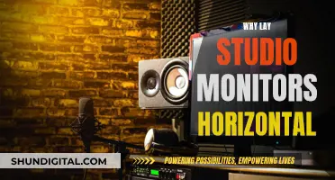 Studio Monitor Setup: Horizontal for Better Stereo Imaging