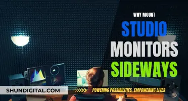 Mounting Studio Monitors Sideways: Enhancing Sound Quality