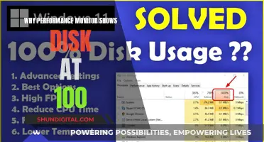 Troubleshooting 100% Disk Usage: Performance Monitor Insights