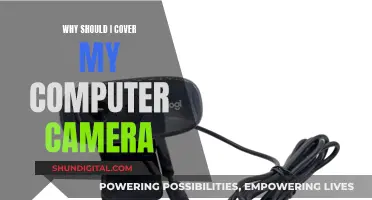 Protecting Privacy: Covering Your Computer Camera