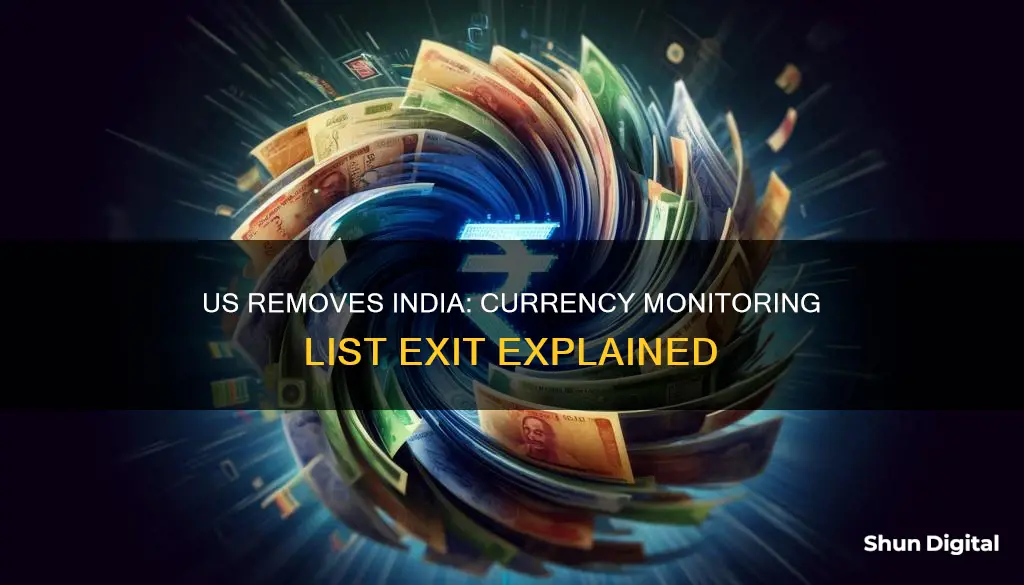 why us removed india from currency monitoring list