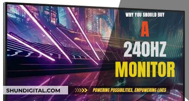 Get a Competitive Edge: Upgrade to a 240Hz Monitor